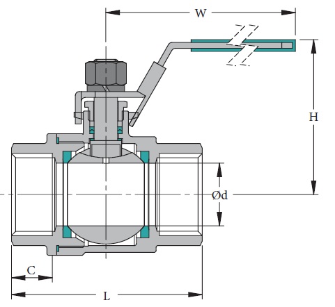 Stainless & Carbon Steel Valve BV-2L Stainless & Carbon Steel Valve BV-2L