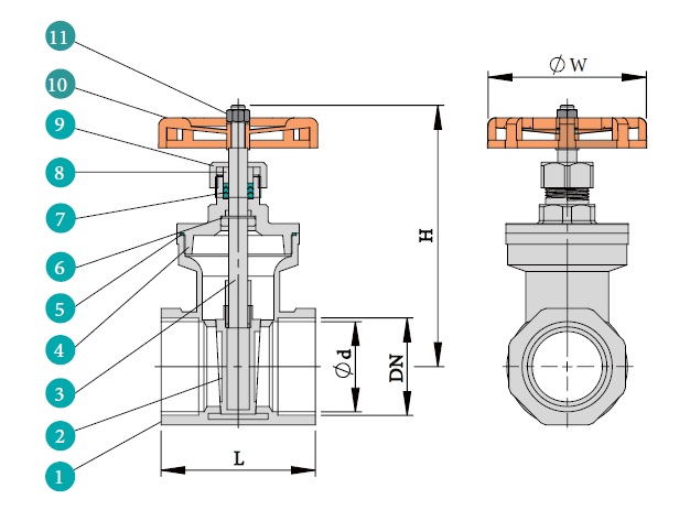 Stainless & Carbon Steel Valve GT-200 Stainless & Carbon Steel Valve GT-200