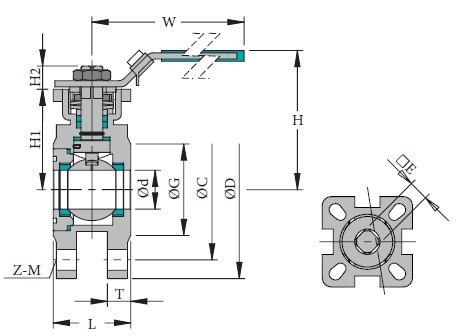 Stainless & Carbon Steel Valve WDM-1F Stainless & Carbon Steel Valve WDM-1F